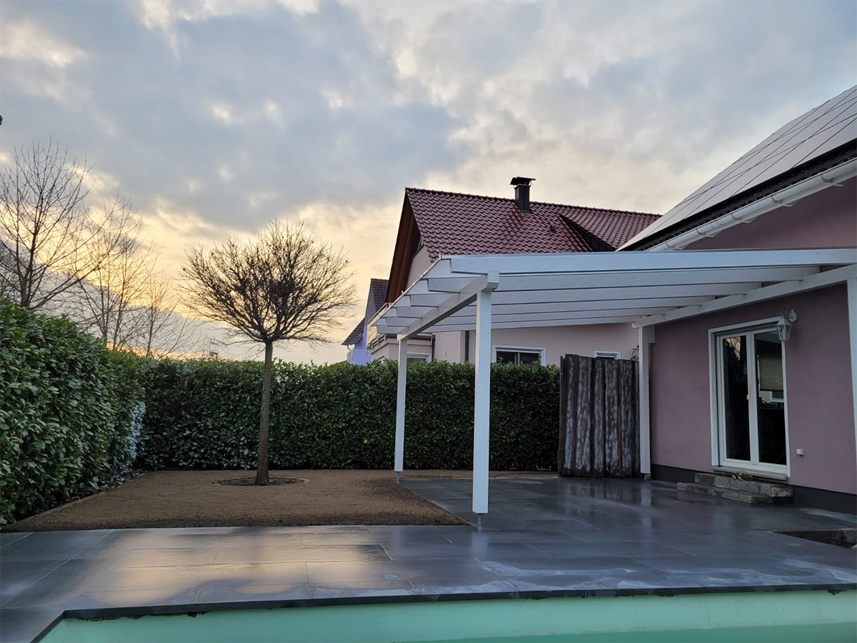 Keramikplattenverlegung